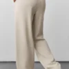 Pantalones de chándal Accolade de corte recto - Avena jaspeada