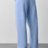 Pantalones de chándal Accolade de corte recto - Azul Provenza claro