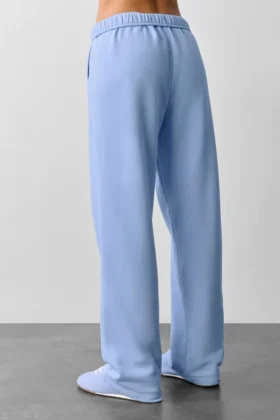 Pantalones de chándal Accolade de corte recto – Azul Provenza claro