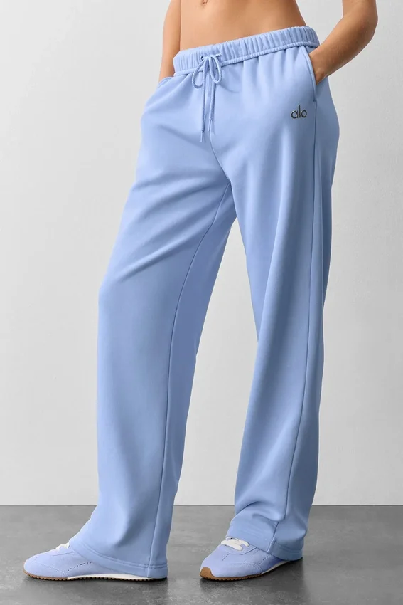 Pantalones de chándal Accolade de corte recto - Azul Provenza claro
