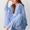 Pantalones de chándal Accolade de corte recto - Azul Provenza claro