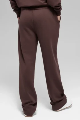 Pantalones de chándal Accolade de corte recto – Brownstone