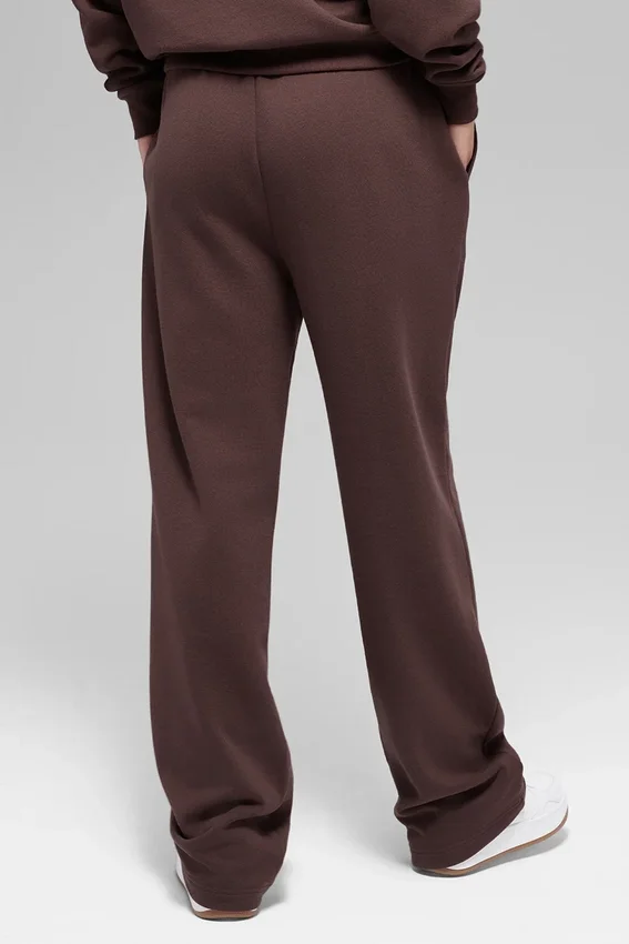 Pantalones de chándal Accolade de corte recto - Brownstone