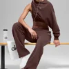 Pantalones de chándal Accolade de corte recto - Brownstone