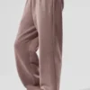Pantalones de chándal Accolade de corte recto - Color seta
