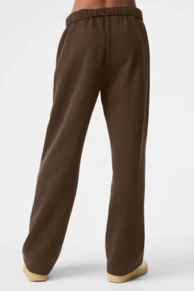 Pantalones de chándal Accolade de corte recto – Espresso