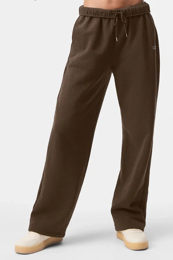 Pantalones de chándal Accolade de corte recto - Espresso