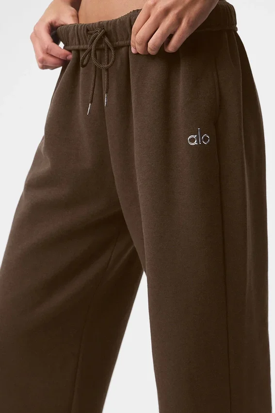Pantalones de chándal Accolade de corte recto - Espresso