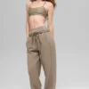 Pantalones de chándal Accolade de corte recto - Grava