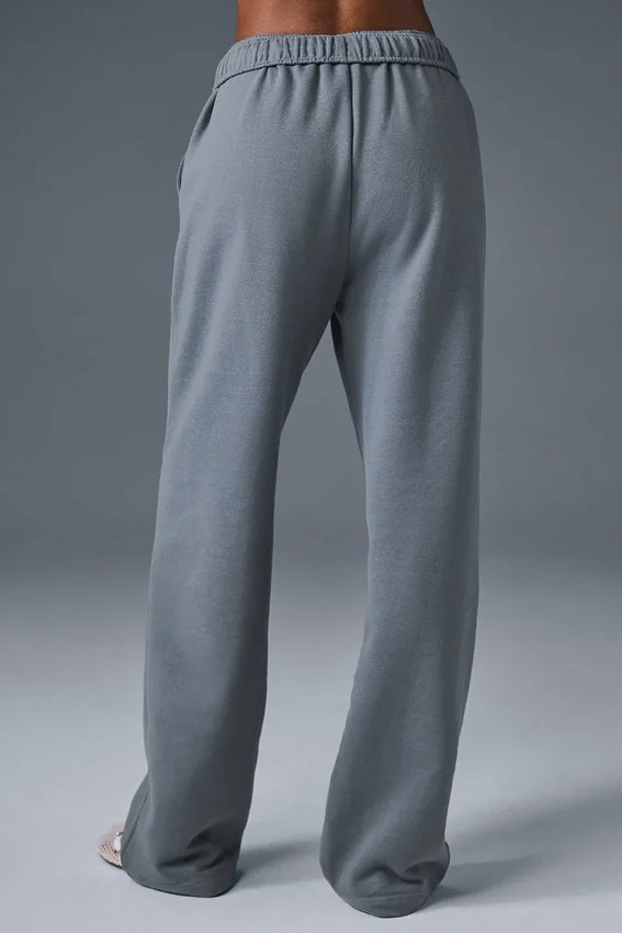 Pantalones de chándal Accolade de corte recto - Gris acero