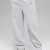 Pantalones de chándal Accolade de corte recto - Gris jaspeado deportivo