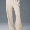 Pantalones de chándal Accolade de corte recto - Leche de avena