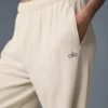 Pantalones de chándal Accolade de corte recto - Leche de avena