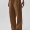 Pantalones de chándal Accolade de corte recto - Marrón «Sun Kissed»