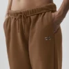 Pantalones de chándal Accolade de corte recto - Marrón «Sun Kissed»