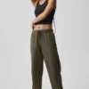 Pantalones de chándal Accolade de corte recto - Olive Tree