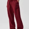 Pantalones de chándal Accolade de corte recto - Rojo «Summer Romance»