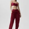 Pantalones de chándal Accolade de corte recto - Rojo «Summer Romance»