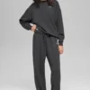Pantalones de chándal Accolade de pierna recta - Antracita