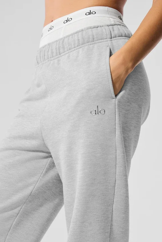 Pantalones de chándal Accolade - Gris jaspeado deportivo