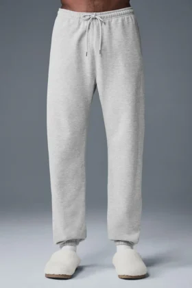Pantalones de chándal Chill - Gris jaspeado deportivo