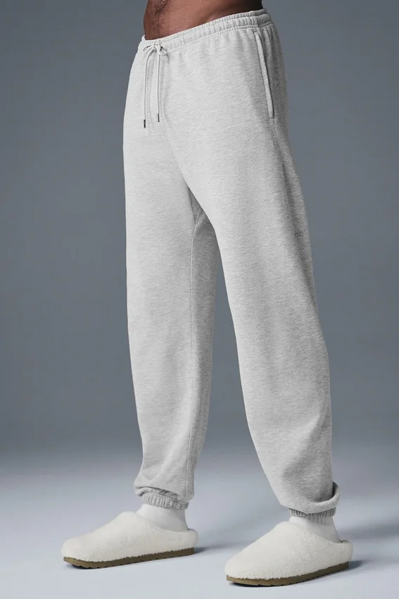 Pantalones de chándal Chill - Gris jaspeado deportivo