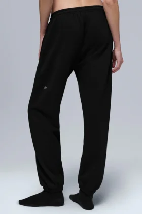 Pantalones de chándal Chill – Negro