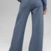 Pantalones de chándal de pierna ancha Serenity - Bluestone
