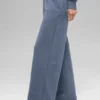 Pantalones de chándal de pierna ancha Serenity - Bluestone