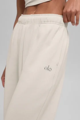 Pantalones de chándal de pierna recta Accolade – Bone