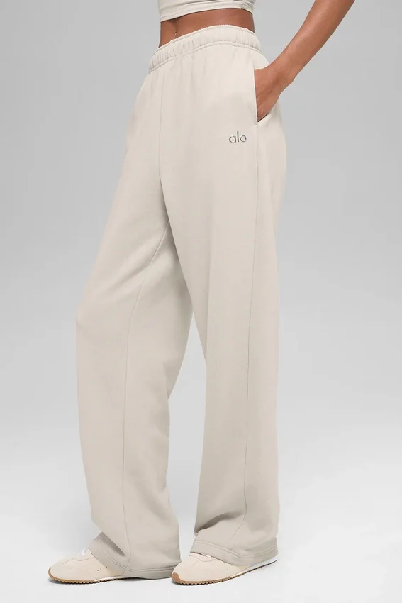 Pantalones de chándal de pierna recta Accolade - Bone