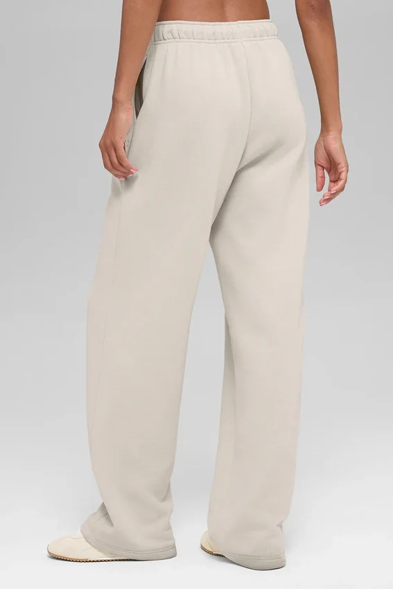 Pantalones de chándal de pierna recta Accolade - Bone
