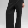 Pantalones de chándal High-Waist - Negro