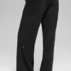 Pantalones de chándal High-Waist - Negro