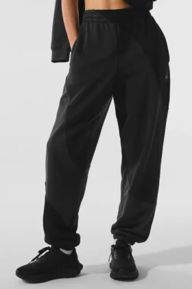 Pantalones de chándal Make Waves - Negro vintage en tonos