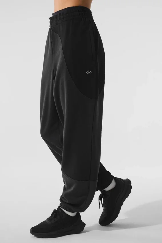 Pantalones de chándal Make Waves - Negro vintage en tonos