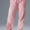 Pantalones de chándal Make Waves - Rosa atardecer tonal