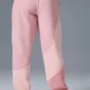 Pantalones de chándal Make Waves - Rosa atardecer tonal