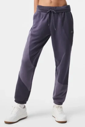 Pantalones de chándal Make Waves - Tonalidad ciruela italiana