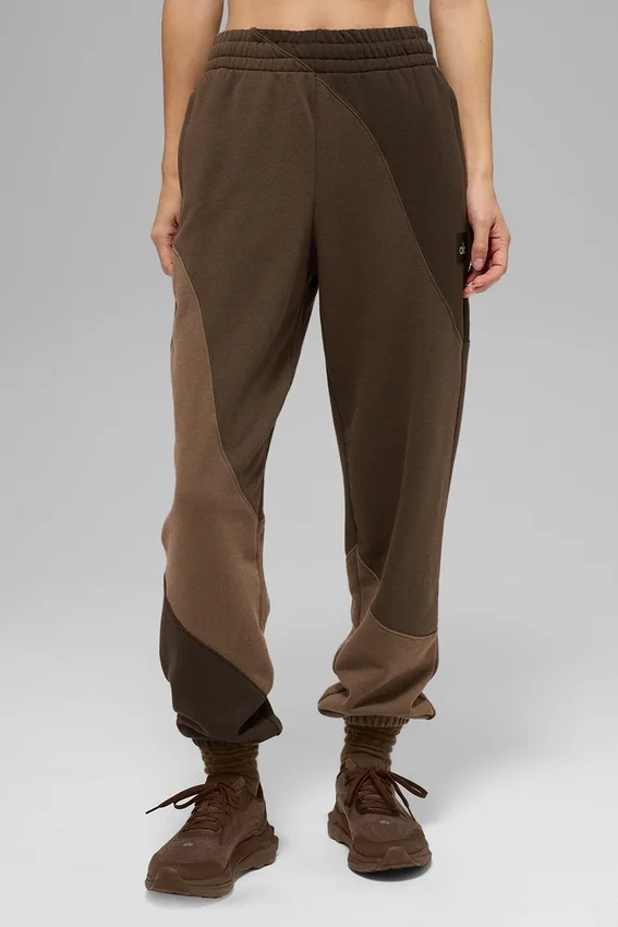 Pantalones de chándal Make Waves - Tonalidad espresso