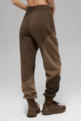 Pantalones de chándal Make Waves – Tonalidad espresso