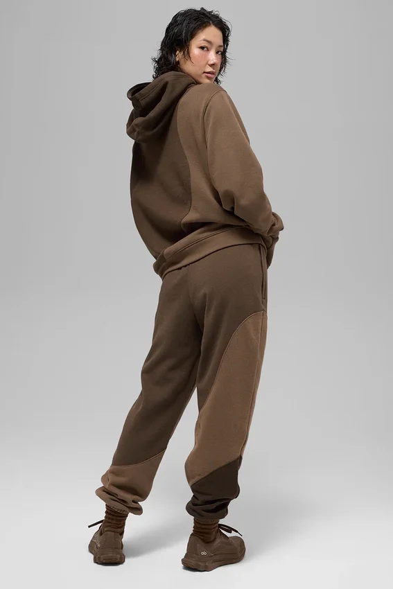 Pantalones de chándal Make Waves - Tonalidad espresso