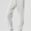 Pantalones de chándal Muse - Blanco jaspeado