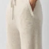 Pantalones de chándal «New Class» de lana y cachemira - Avena jaspeada