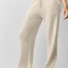 Pantalones de chándal «New Class» de lana y cachemira - Avena jaspeada