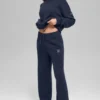 Pantalones de chándal «New Class» de lana y cachemira - Azul marino
