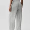 Pantalones de chándal «New Class» de lana y cachemira - Blanco jaspeado