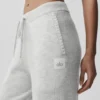 Pantalones de chándal «New Class» de lana y cachemira - Blanco jaspeado