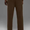 Pantalones de chándal Scholar de corte recto - Espresso