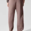 Pantalones de chándal Scholar de corte recto - Gris seta jaspeado